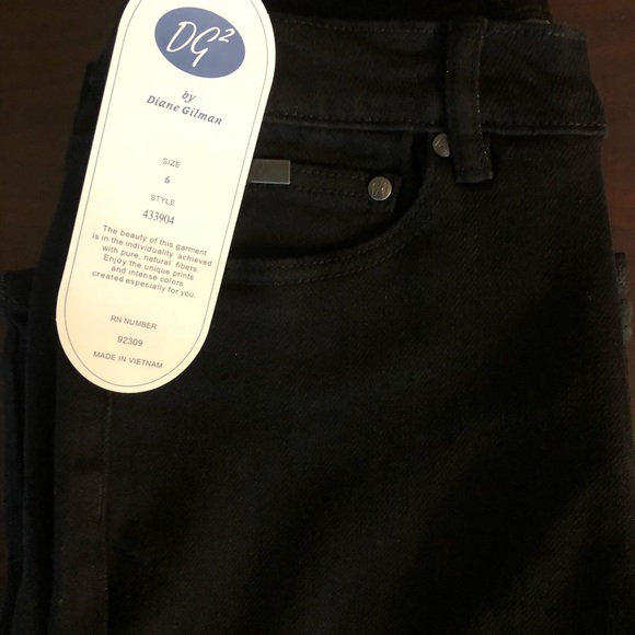 DIANE GILMAN STRETCH SKINNY JEANS SIZE SM & M - Picture 5 of 6
